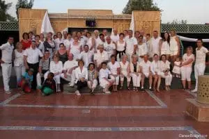 le groupe en sejour dansant au maroc